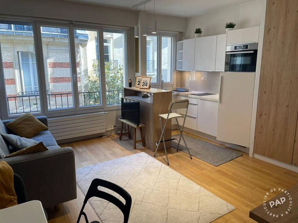 Appartement à louer, 28m², Paris 16ème