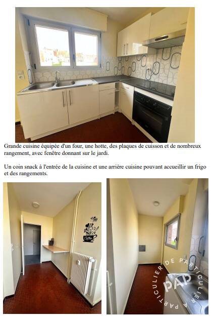 Appartement à louer, 51m², Lille
