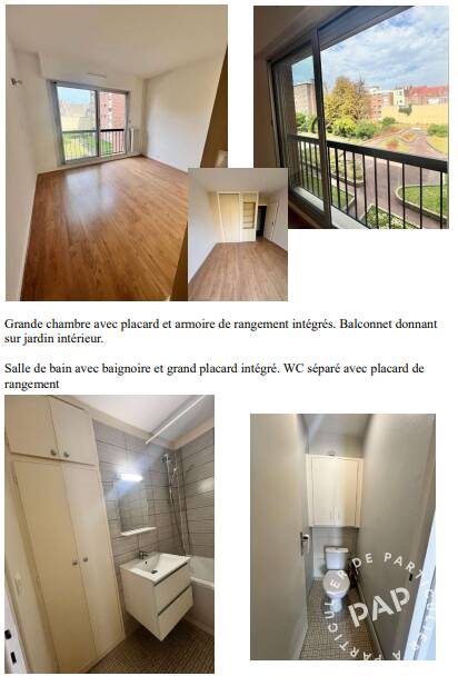 Appartement à louer, 51m², Lille