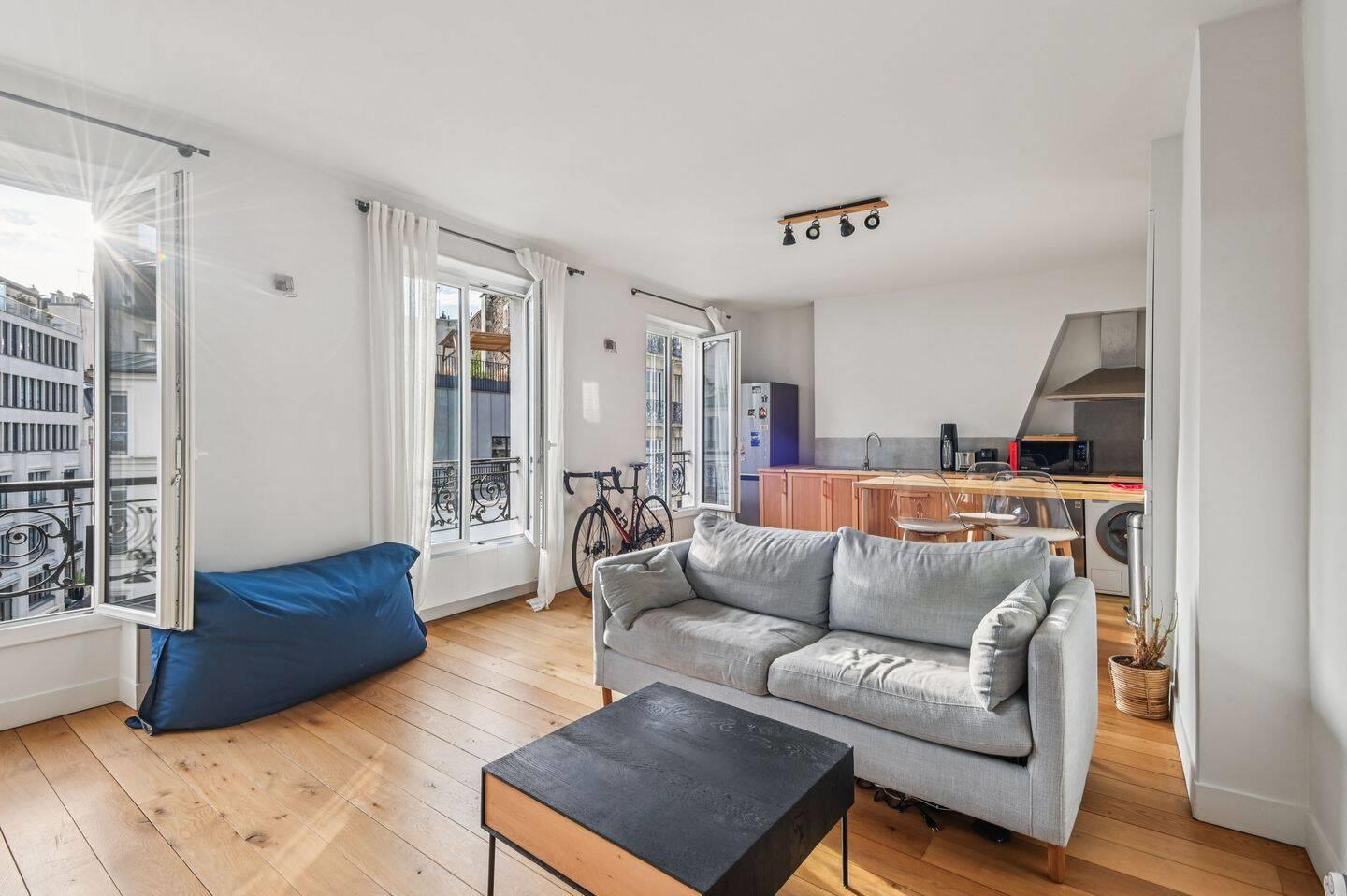 Appartement à louer, 54m², Paris 18ème