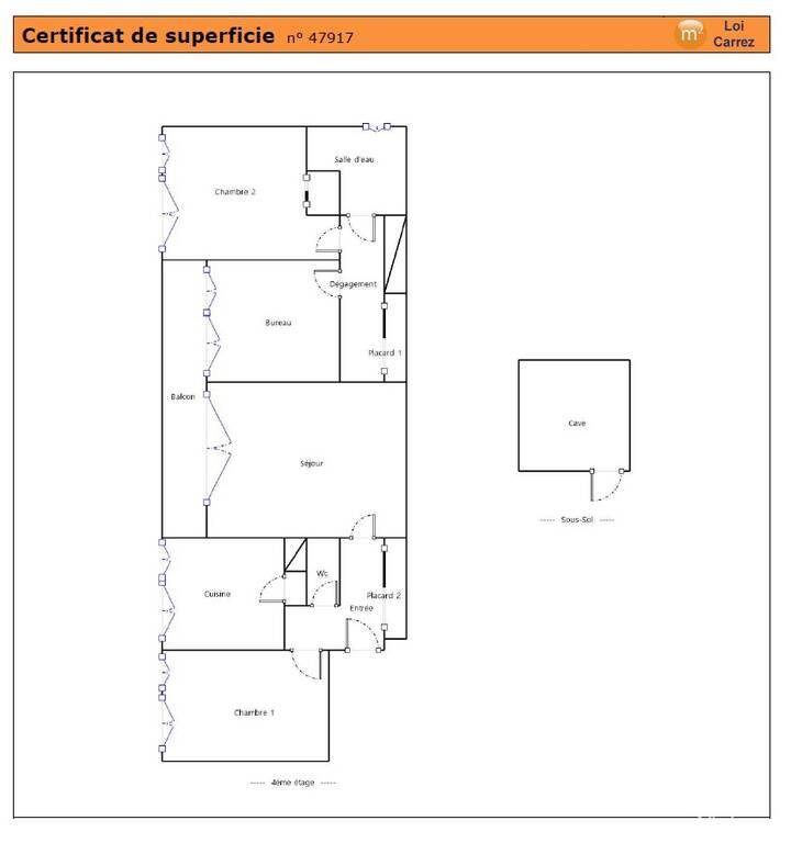 Appartement à vendre, 64m², Limoges