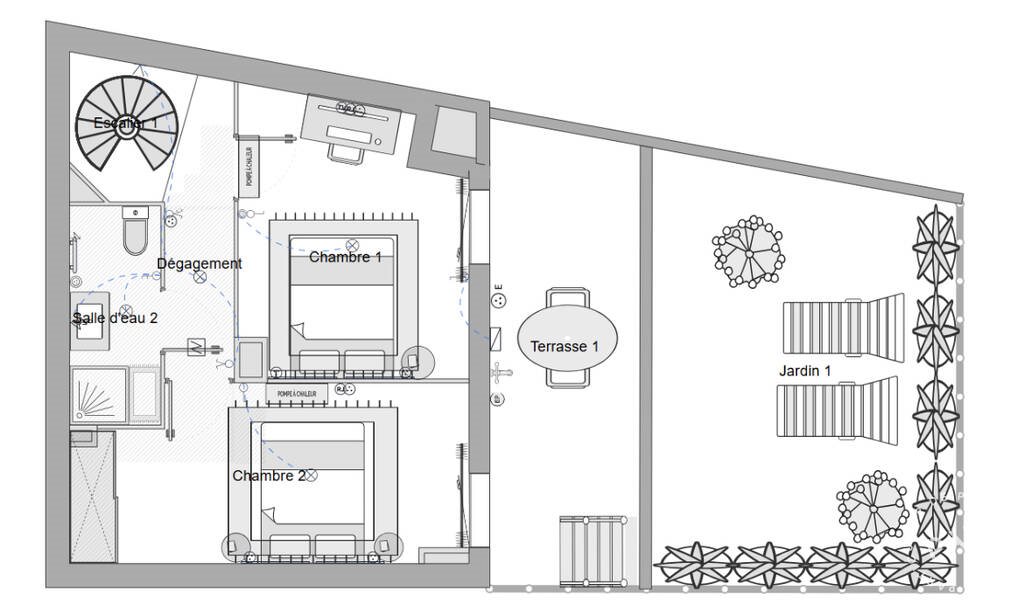 Appartement à louer, 60m², Nice