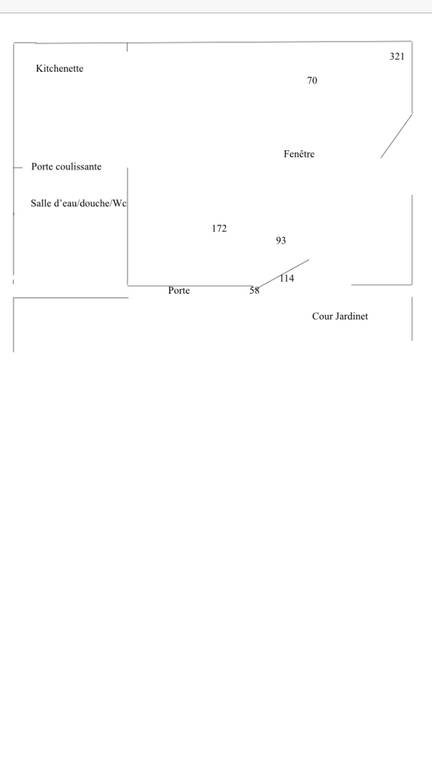 Appartement à louer, 18m², Creil