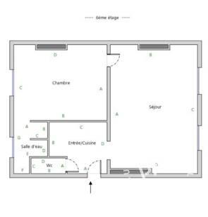 Appartement à vendre, 41m², Paris 14ème