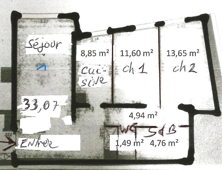 Appartement à vendre, 80m², Paris 3ème