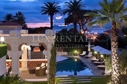 Vente villa grand luxe vue mer cap d'Antibes