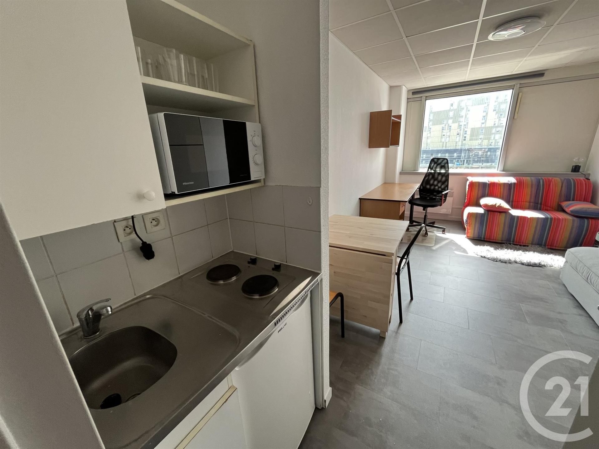 Appartement à louer, 20m², Tours