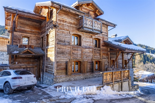 Exceptional Chalet in Courchevel Moriond 1650: An Alpine Paradise with Spa, Sauna, and Panoramic Vie