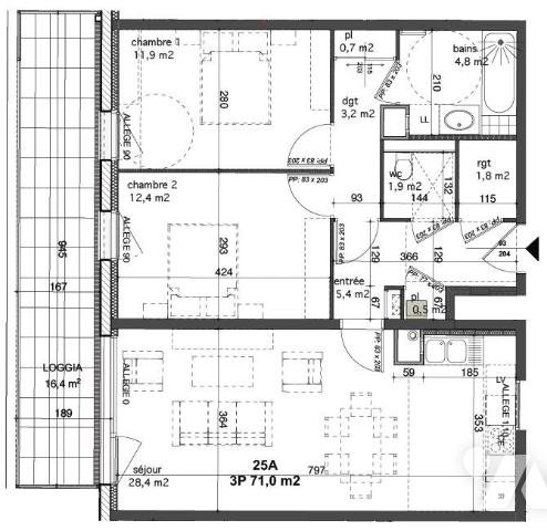Maison à louer, 71m², Reims