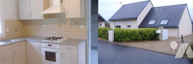 Maison à louer, 82m², Garlan