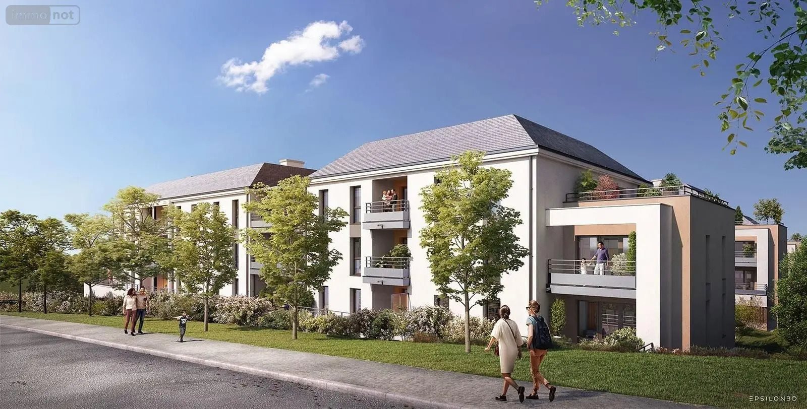 Appartement à louer, 41m², Châteaugiron