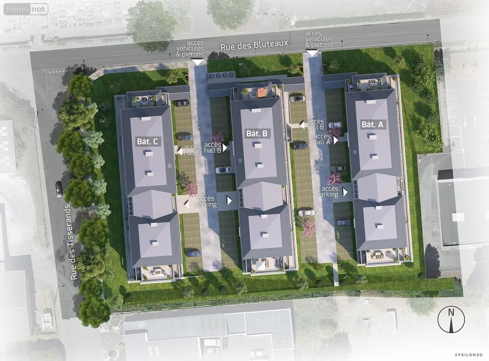 Appartement à louer, 41m², Châteaugiron