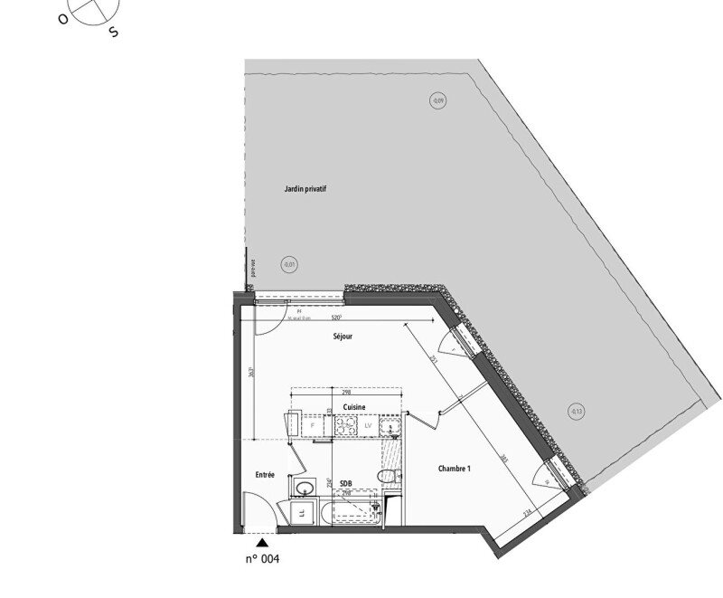 Appartement à vendre, 42m², Saint-Louis