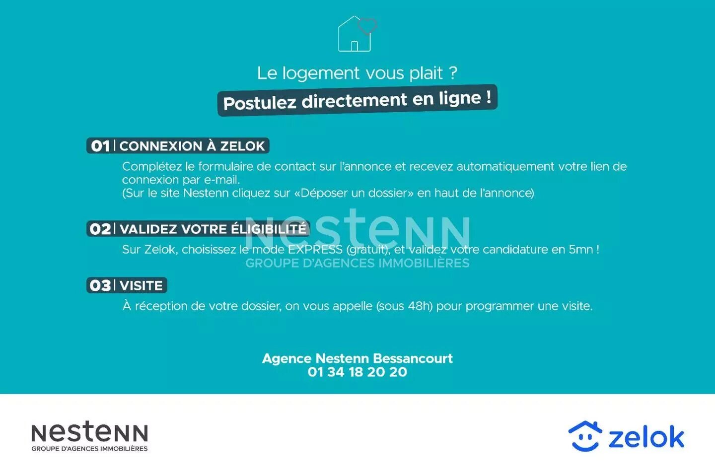 Appartement à louer, 44m², Bessancourt