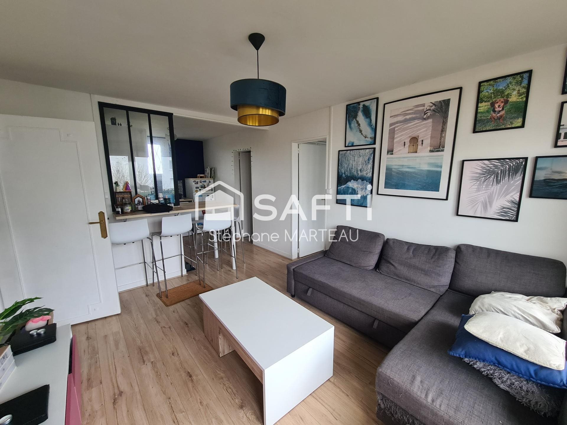 Appartement à vendre, 60m², Tours