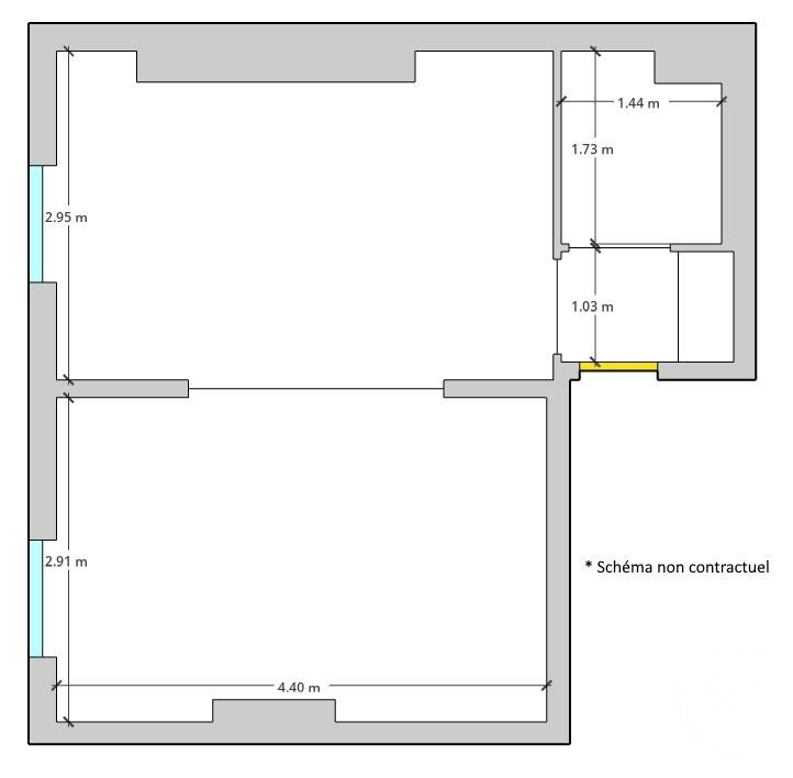 Appartement à vendre, 30m², Paris 14ème