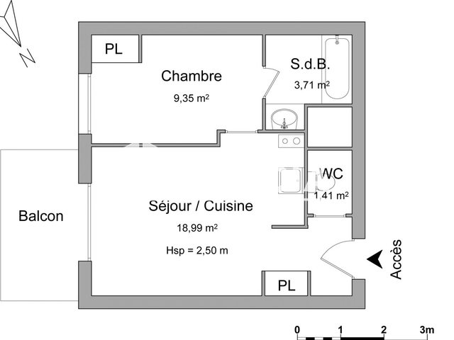 Appartement à louer, 33m², Saverne