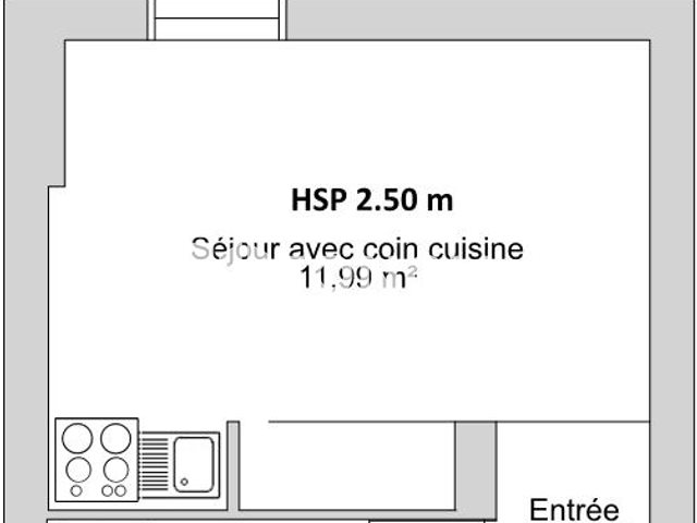 Appartement à louer, 18m², Besançon