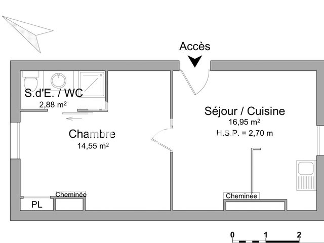Appartement à louer, 34m², Limoges
