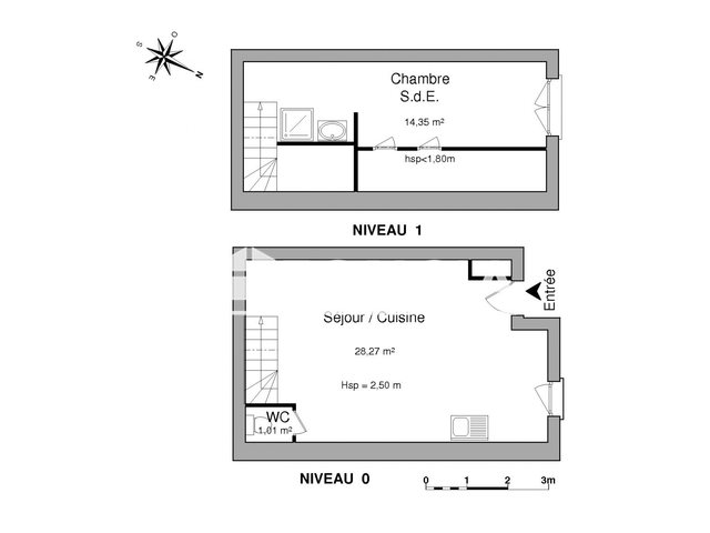 Appartement à louer, 43m², Montluel