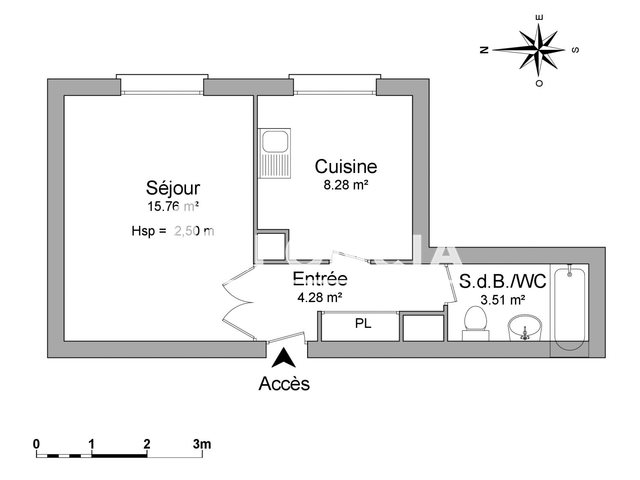 Appartement à louer, 31m², Limoges