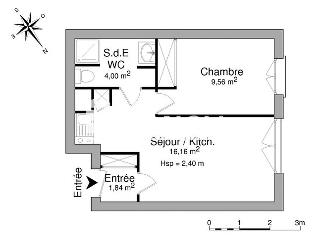 Appartement à louer, 31m², Lambesc