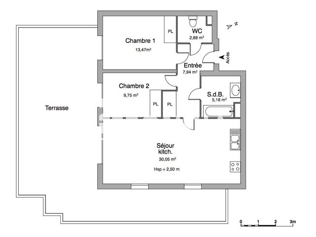 Appartement à louer, 69m², Roquebrune-sur-Argens