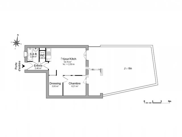 Appartement à louer, 30m², Sausset-les-Pins