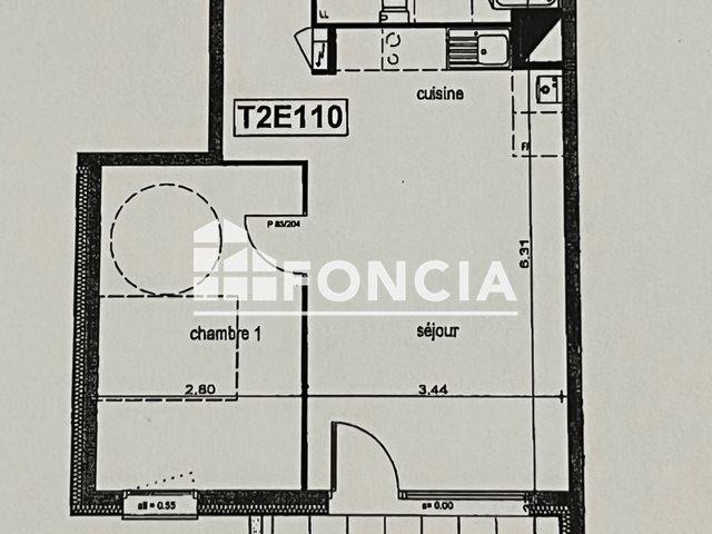 Appartement à louer, 45m², Morières-lès-Avignon