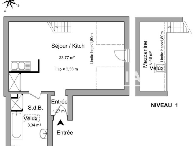 Appartement à louer, 39m², Orléans