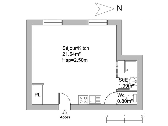 Appartement à louer, 24m², Vincennes