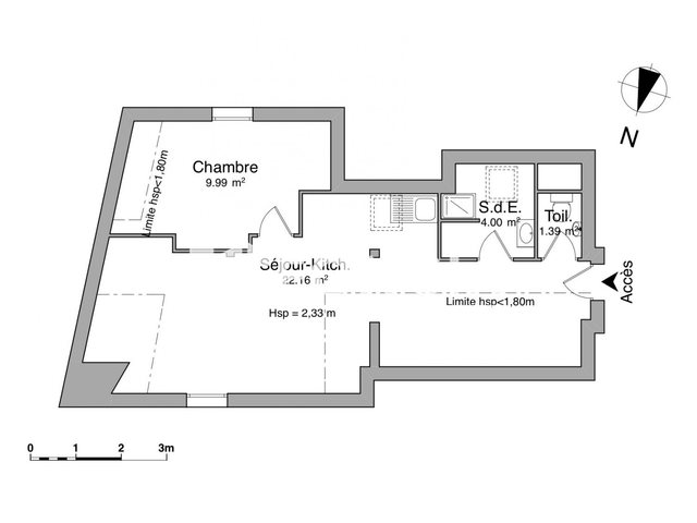 Appartement à louer, 37m², Marly-le-Roi