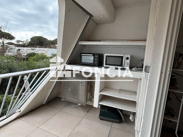 Appartement à louer, 20m², La Grande-Motte