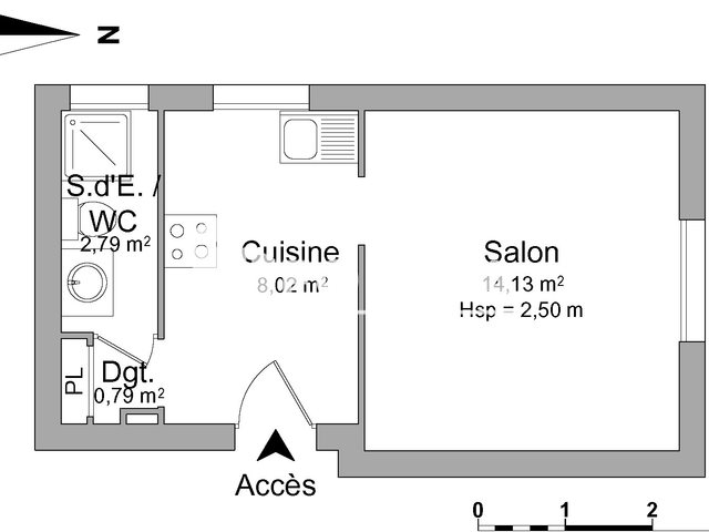 Appartement à louer, 25m², Mougins