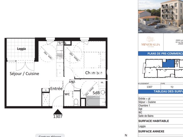 Appartement à louer, 42m², Jassans-Riottier