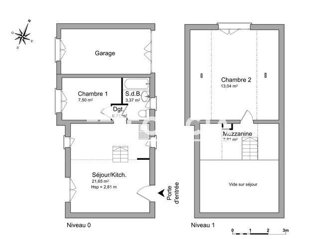 Maison à louer, 49m², Le Plessis-Trévise