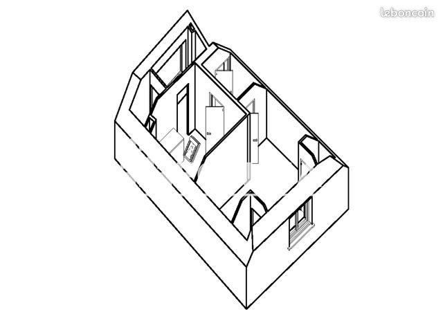 Appartement à louer, 23m², Metz