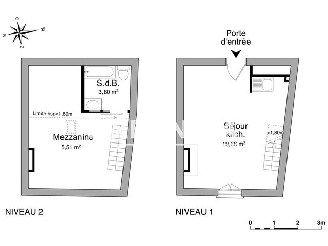 Appartement à louer, 28m², Nîmes