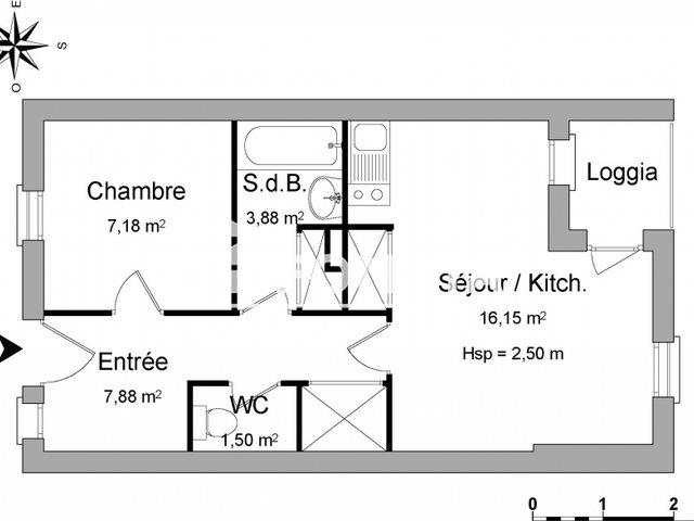 Appartement à louer, 36m², Châtelaillon-Plage