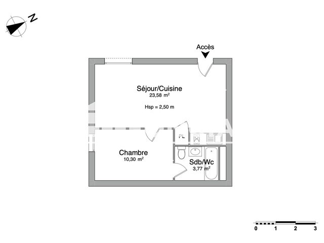 Appartement à louer, 37m², Saintes