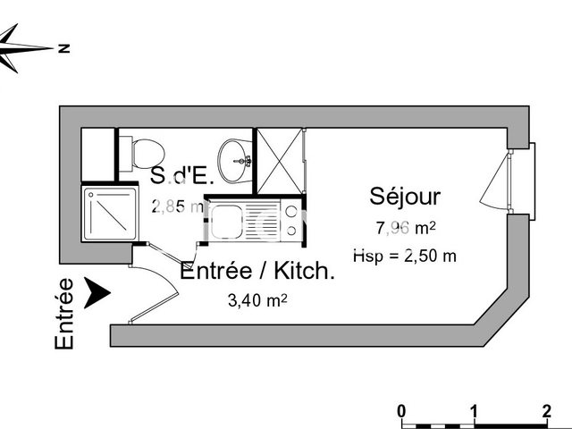 Appartement à louer, 14m², Le Havre