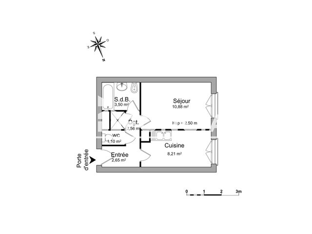 Appartement à louer, 28m², Orléans
