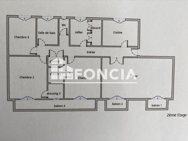 Appartement à louer, 117m², Lourdes