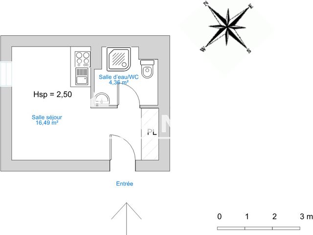 Appartement à louer, 20m², Besançon