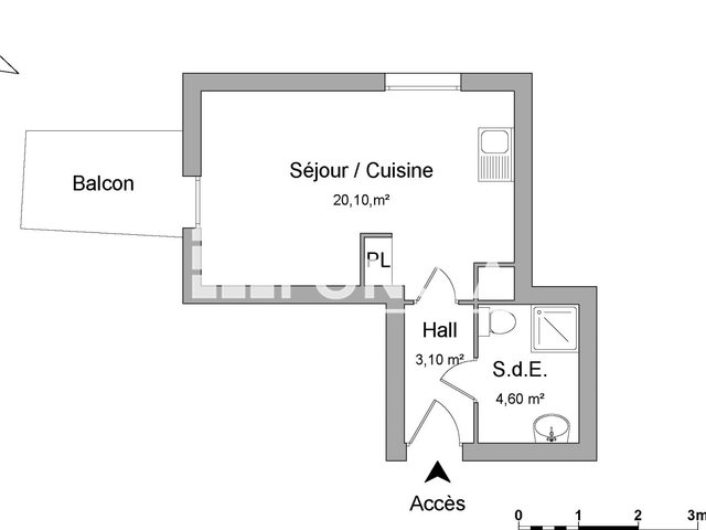 Appartement à louer, 27m², Dijon