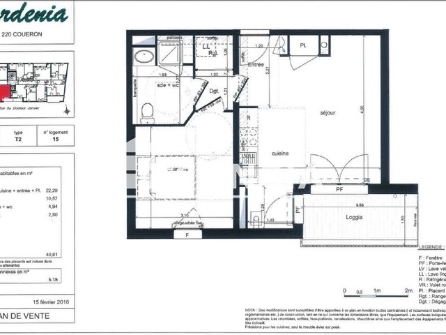 Appartement à louer, 40m², Couëron