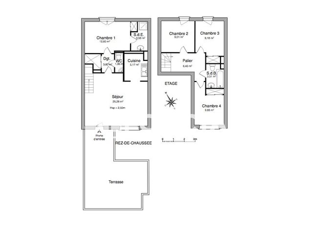 Appartement à louer, 89m², Nantes