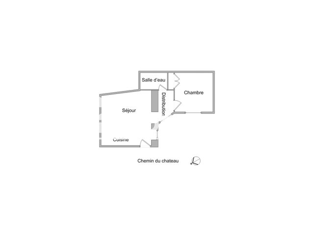 Appartement à louer, 43m², Anse