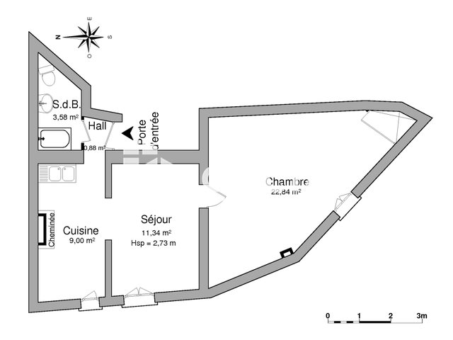 Appartement à louer, 47m², Villars-les-Dombes