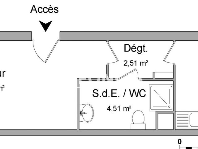 Appartement à louer, 31m², Bordeaux